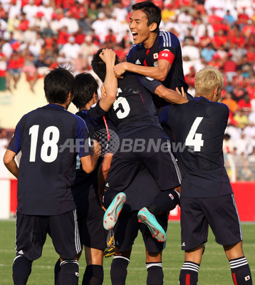 日本、岡崎の決勝ゴールでオマーン下す W杯アジア最終予選 日本、岡崎の決勝ゴールでオマーン下す W杯アジア最終予選