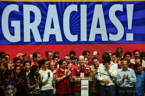 ベネズエラで非公式の国民投票、720万人が「反大統領」投じる ベネズエラで非公式の国民投票、720万人が「反大統領」投じる