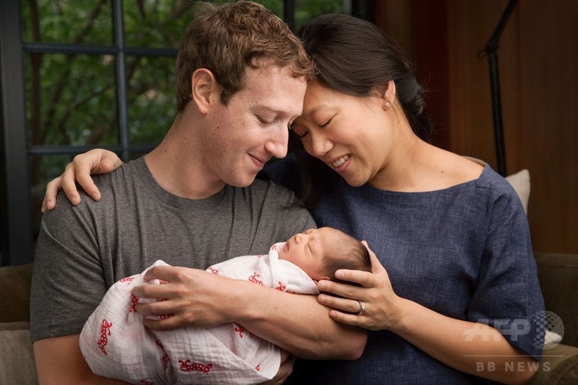 ザッカーバーグ氏に長女誕生、所有フェイスブック株99%を寄付へ ザッカーバーグ氏に長女誕生、所有フェイスブック株99%を寄付へ
