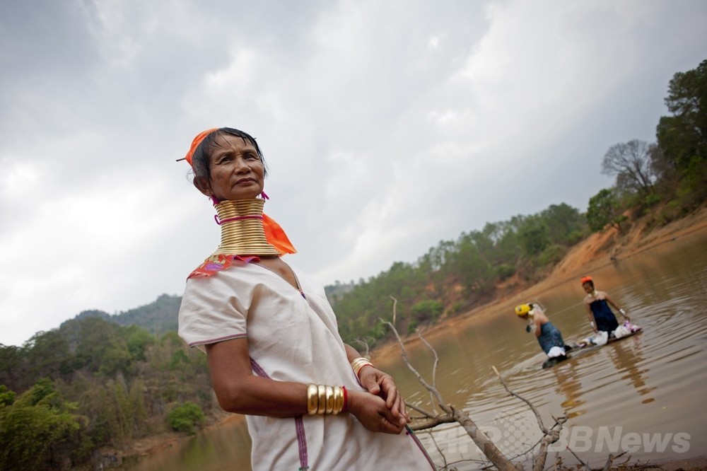 少数民族カヤン、首を伸ばす女性たち ミャンマー 写真20枚 国際ニュース：AFPBB News