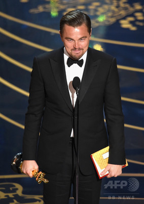 L・ディカプリオ、ついに栄冠 アカデミー主演男優賞受賞 L・ディカプリオ、ついに栄冠 アカデミー主演男優賞受賞