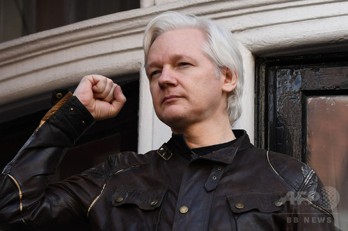 ウィキリークスのアサンジ氏、捜査打ち切りは「重要な勝利」 ウィキリークスのアサンジ氏、捜査打ち切りは「重要な勝利」
