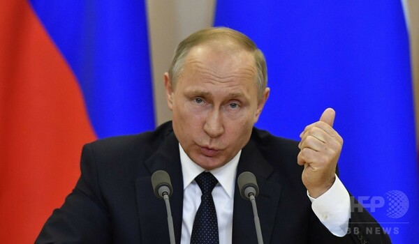 米機密漏えい疑惑、プーチン氏「会談記録提供の用意ある」