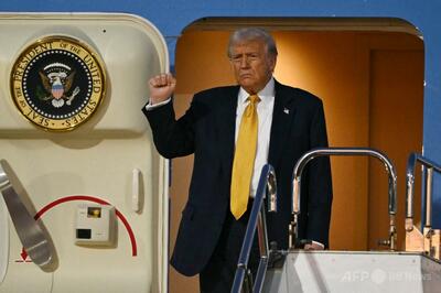 トランプ米大統領が訪日、天皇陛下と会見へ