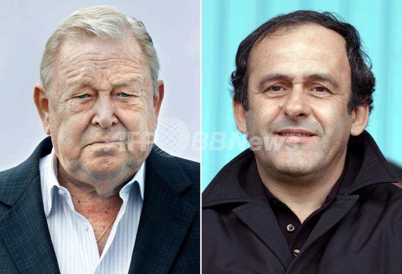 <サッカー>プラティニ氏 会長選対立候補のヨハンソン氏を激しく批難 - フランス <サッカー>プラティニ氏 会長選対立候補のヨハンソン氏を激しく批難 - フランス