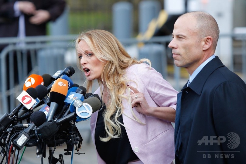 米ポルノ女優、トランプ氏を名誉毀損で提訴 ツイートで「中傷」 米ポルノ女優、トランプ氏を名誉毀損で提訴 ツイートで「中傷」