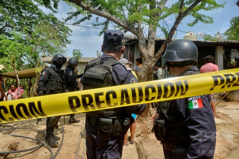メキシコ、1月の殺人事件2156件 発生率が急増 メキシコ、1月の殺人事件2156件 発生率が急増