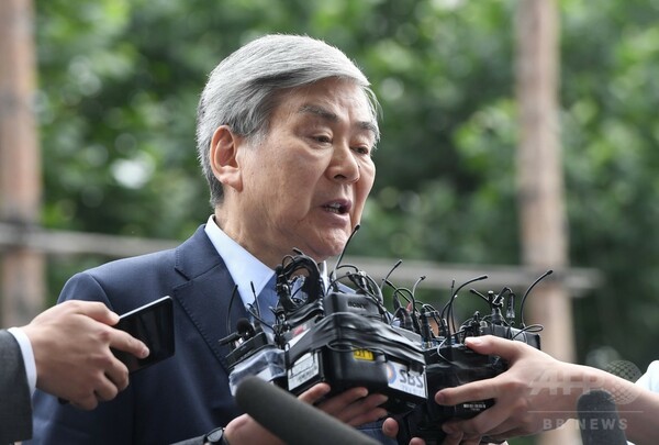 大韓航空会長、脱税容疑で聴取
