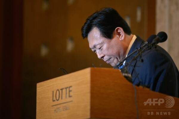 ロッテ「お家騒動」韓国会長が謝罪