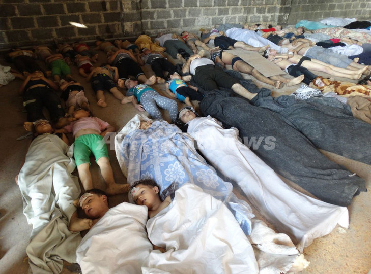 シリア化学兵器疑惑、国連が調査団受け入れを正式要請 シリア化学兵器疑惑、国連が調査団受け入れを正式要請