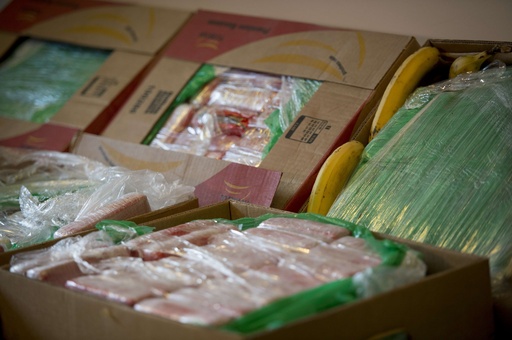 バナナの箱から密輸コカインを発見、ドイツ