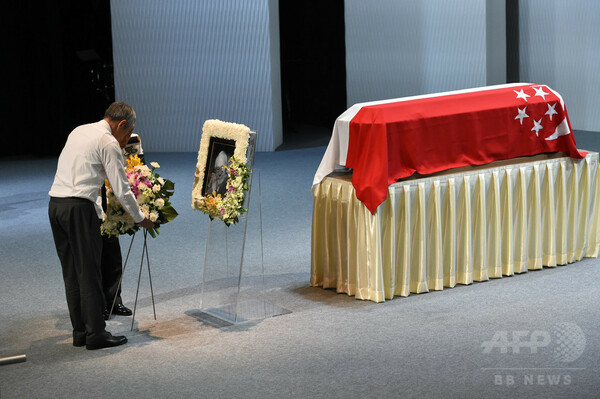 シンガポール建国の父、リー・クアンユー元首相の国葬