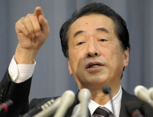 菅氏、民主党代表選への出馬を表明