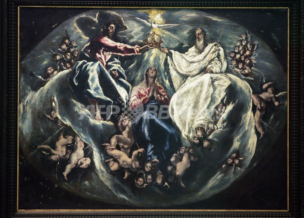 エル・グレコ「聖母戴冠」、ギリシャの国立美術館へ 写真3枚 国際ニュース：AFPBB News