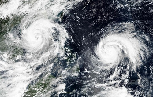 フィリピン、立て続けにスーパー台風 北部上陸の見通し フィリピン、立て続けにスーパー台風 北部上陸の見通し