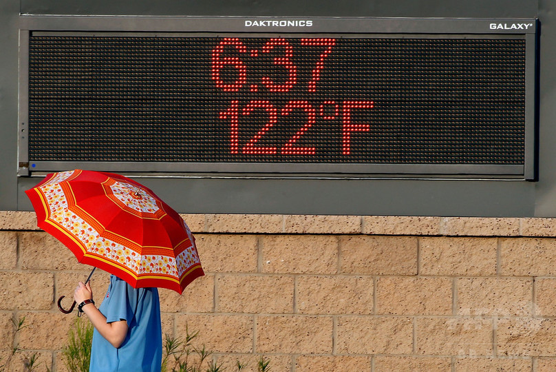 気温50度!米アリゾナ州 気温50度!米アリゾナ州