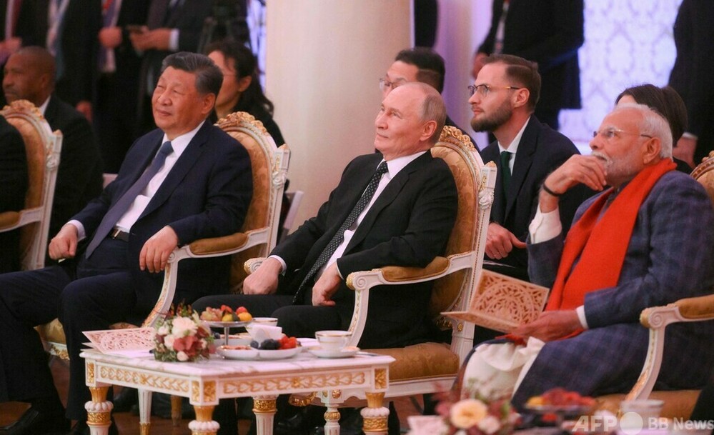 プーチン氏中印首脳らと会談 BRICS会議が開幕 写真8枚 国際ニュースAFPBB News