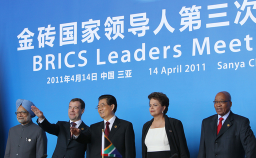 リビアでの武力行使に反対、BRICSが共同声明