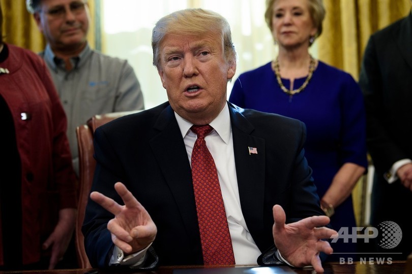 米朝会談、来週に詳細発表 日程と場所決定とトランプ氏 米朝会談、来週に詳細発表 日程と場所決定とトランプ氏