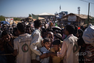 ロヒンギャ難民キャンプでジフテリア流行か、9人死亡 700人超が感染 バングラ ロヒンギャ難民キャンプでジフテリア流行か、9人死亡 700人超が感染 バングラ