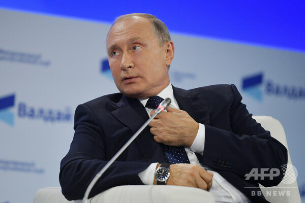 サウジ記者不明、米国に「責任の一端」 プーチン氏