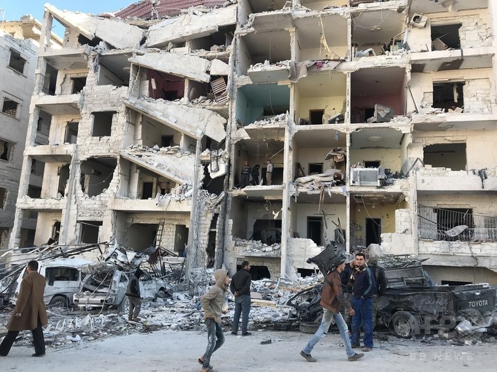 シリア政権軍のイドリブ攻撃「東グータ6倍の被害も」 国連特使 シリア政権軍のイドリブ攻撃「東グータ6倍の被害も」 国連特使