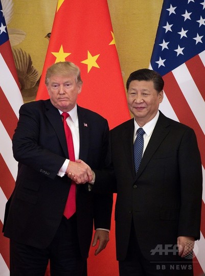 米中首脳が電話会談、「朝鮮半島情勢で前向きな変化」と習主席 米中首脳が電話会談、「朝鮮半島情勢で前向きな変化」と習主席