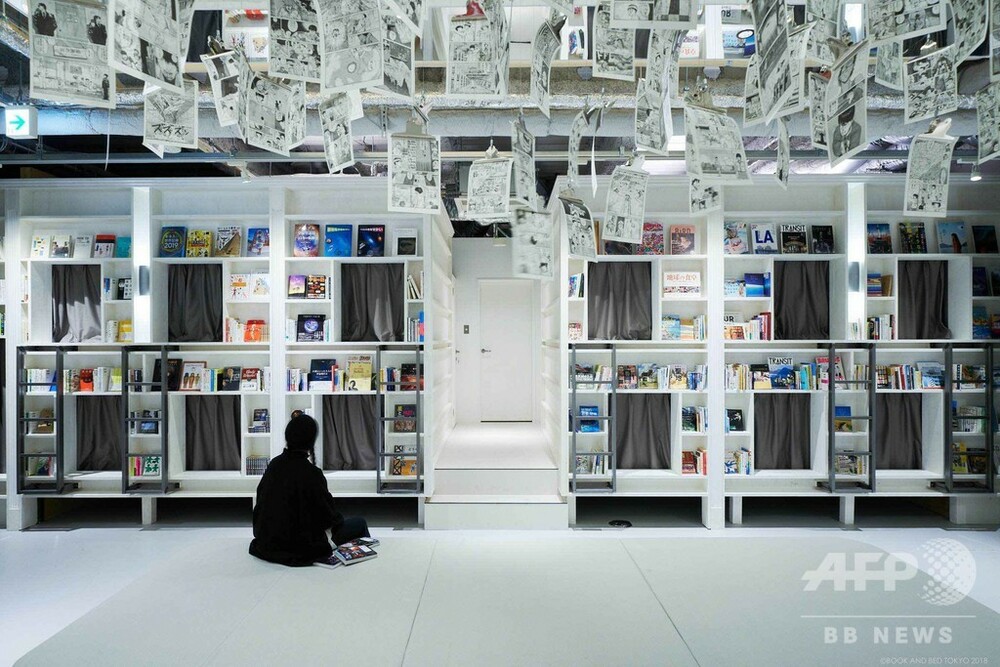 泊まれる本屋「ブック アンド ベッド トーキョー」大阪・心斎橋にオープン