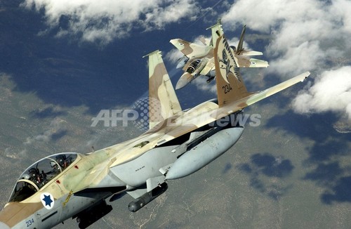 シリア空爆のイスラエル機は米開発のシステム搭載か 米誌報道 シリア空爆のイスラエル機は米開発のシステム搭載か 米誌報道