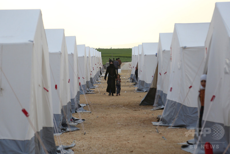 内戦と国内外避難で激変したシリアの人口分布図