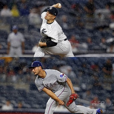 田中とダルビッシュ、メジャー初対決でともに無失点の好投 田中とダルビッシュ、メジャー初対決でともに無失点の好投