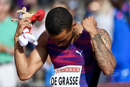 ボルトの後継者ドグラス、追い風参考で9秒69 ボルトの後継者ドグラス、追い風参考で9秒69
