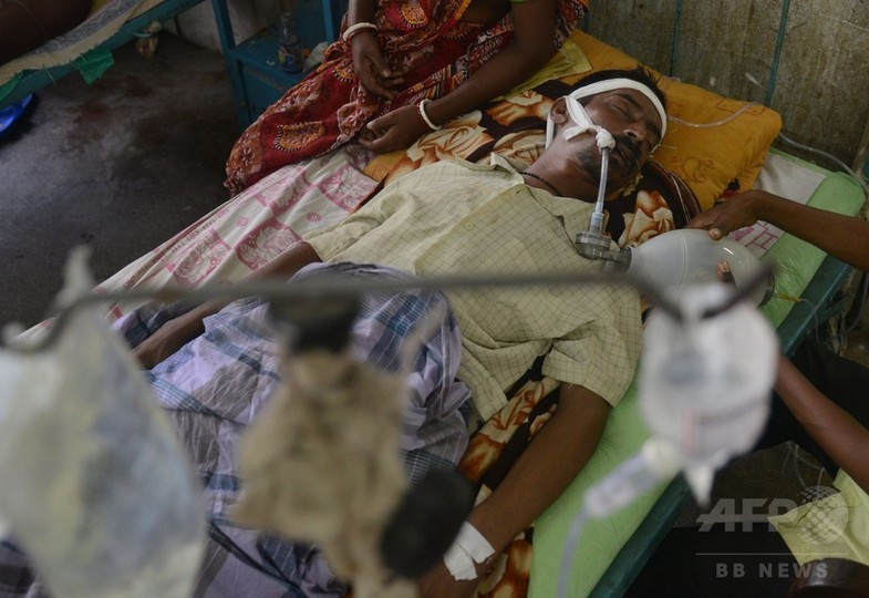 インドで脳炎の感染拡大、150人死亡 インドで脳炎の感染拡大、150人死亡