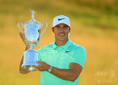 7大会連続でメジャー初優勝者が誕生、ケプカが全米OP制覇 7大会連続でメジャー初優勝者が誕生、ケプカが全米OP制覇