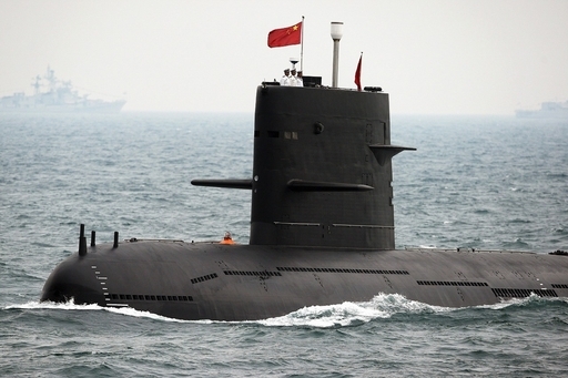 米イージス艦のソナー、フィリピン沖で中国潜水艦と接触