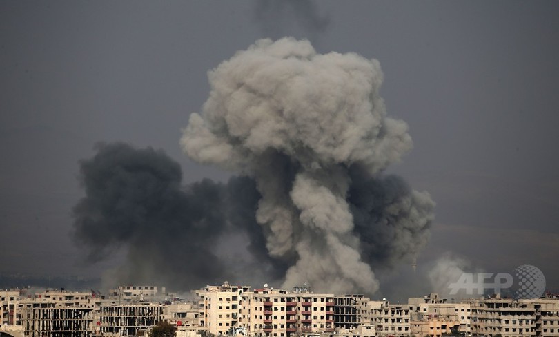 ロシアが病院空爆か シリア反体制地区、爆撃死者250人に 写真11枚 国際ニュース:AFPBB News