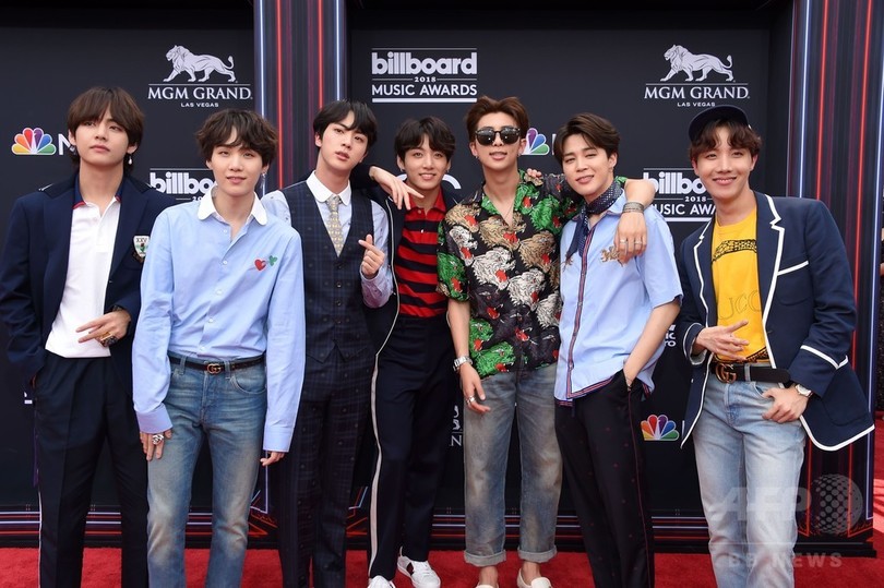 防弾少年団、K-POPグループ史上初のアルバム全米チャート1位 防弾少年団、K-POPグループ史上初のアルバム全米チャート1位