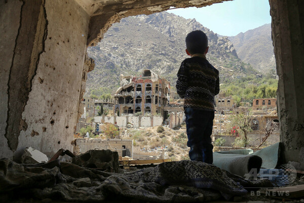 内戦下のイエメン、子ども50万人が通学断念 教育機会欠如は200万人に