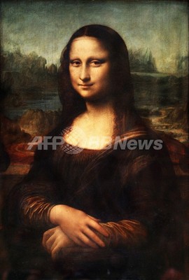 モナリザのまゆ毛とまつげを発見、高解像度カメラで分析 モナリザのまゆ毛とまつげを発見、高解像度カメラで分析