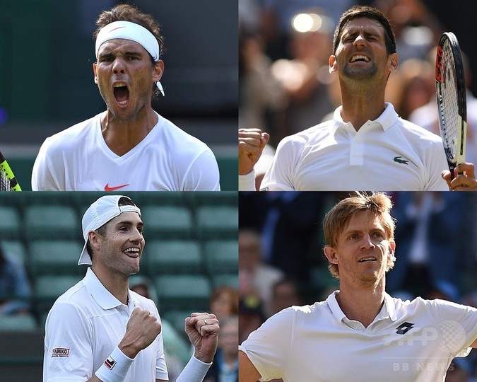 ウィンブルドン男子シングルス準決勝に関する5つの事実 ウィンブルドン男子シングルス準決勝に関する5つの事実