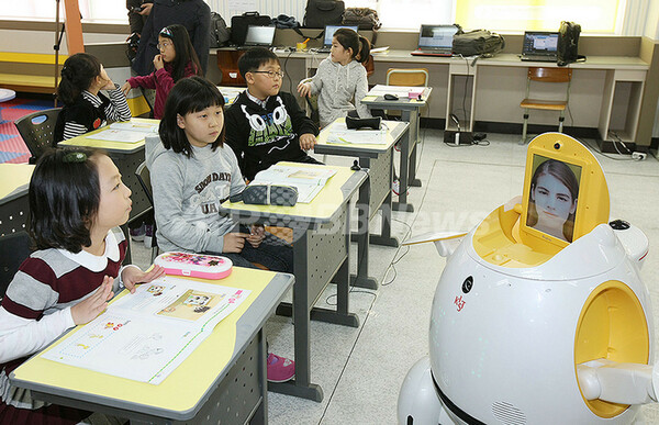 英語の先生はロボット、韓国の小学校で試験運用