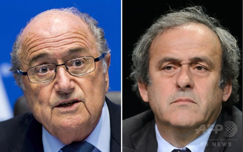 ブラッター、プラティニ両氏の活動停止が6年に短縮 FIFA ブラッター、プラティニ両氏の活動停止が6年に短縮 FIFA