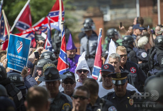 トランプ米大統領就任1年間でヘイトグループ増加 トランプ米大統領就任1年間でヘイトグループ増加