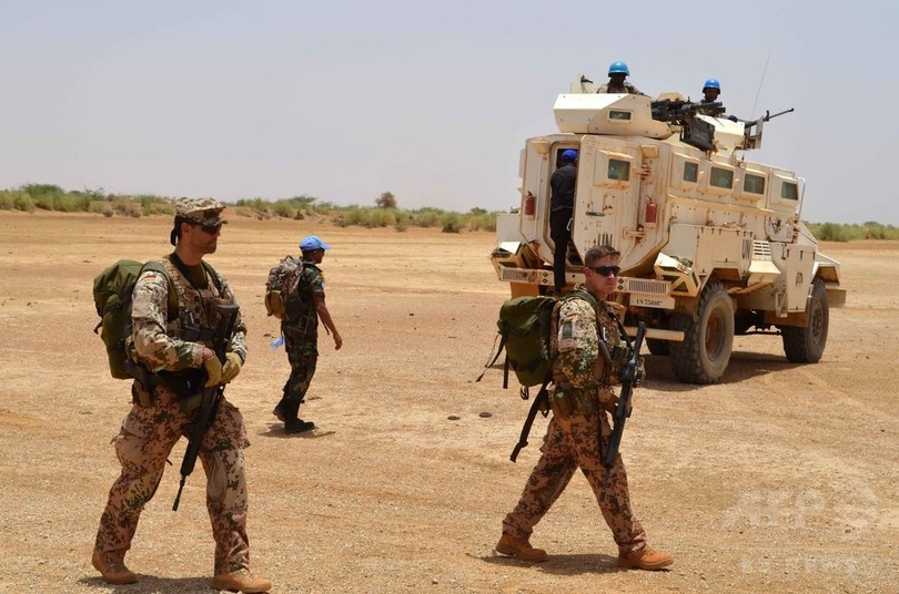 国連平和維持軍兵士ら5人死亡、マリで襲撃 国連平和維持軍兵士ら5人死亡、マリで襲撃