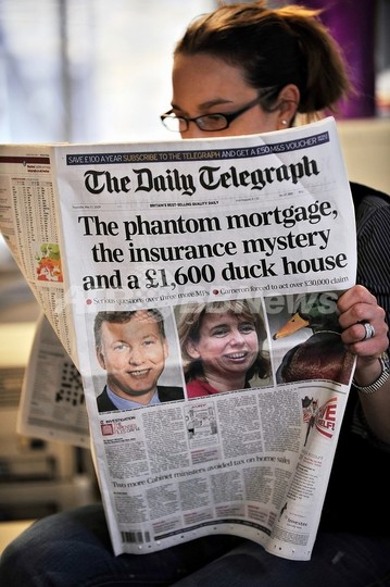 さらに続く英議員経費スキャンダル、国民の怒り激化 さらに続く英議員経費スキャンダル、国民の怒り激化