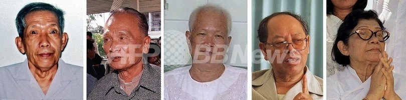 カンボジア特別法廷の審問開始、被告の旧ポル・ポト政権幹部の顔ぶれ カンボジア特別法廷の審問開始、被告の旧ポル・ポト政権幹部の顔ぶれ