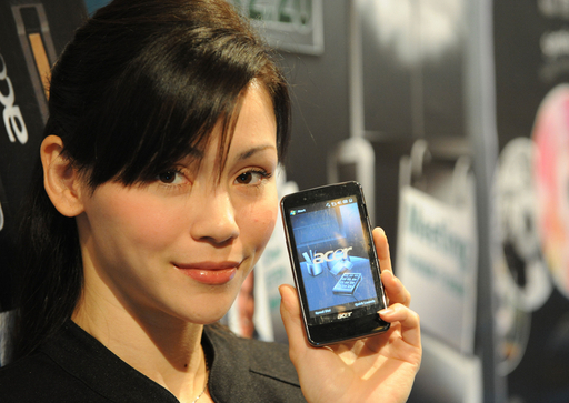 台湾パソコン大手エイサー、携帯端末市場に参入 アジア市場向け