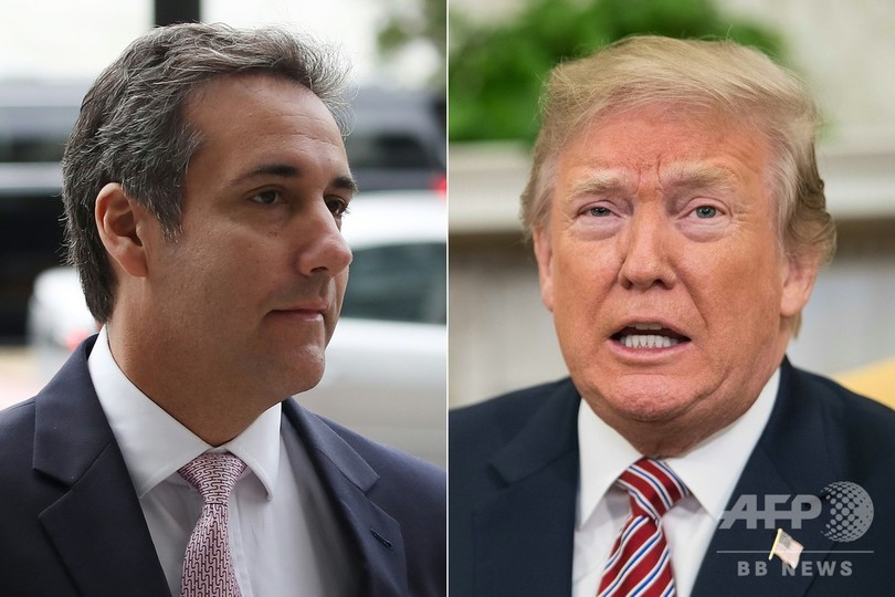 トランプ氏が元弁護士に「脅迫」 議会証言延期に トランプ氏が元弁護士に「脅迫」 議会証言延期に