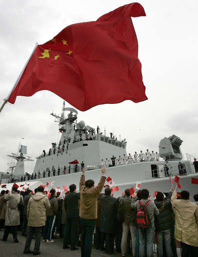 中国艦艇が晴美ふ頭に寄港、日本入港は戦後初めて
