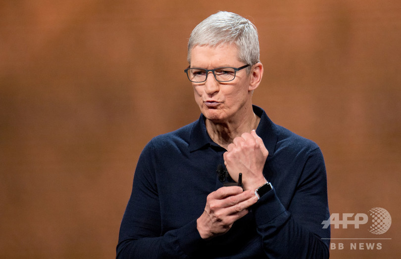 米アップルのクックCEO、年収17億円 2年連続で昇給 米アップルのクックCEO、年収17億円 2年連続で昇給